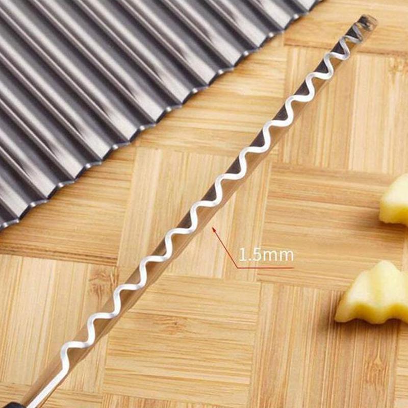 Stainless Steel Crinkle Chopper | Stornfield
