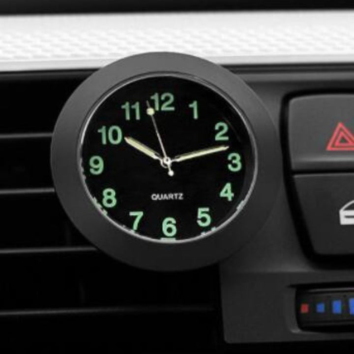 AutoTime Mini Analog Watch – Stylish Adhesive Design for Stornfield Car Interior