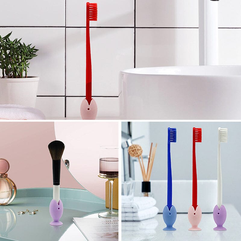 Standing toothbrush cover cap holder Stornfield