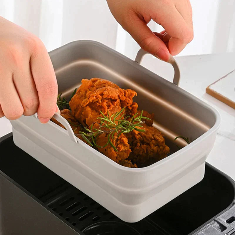 Foldable Air Fryer Silicone Baking Tray | Stornfield