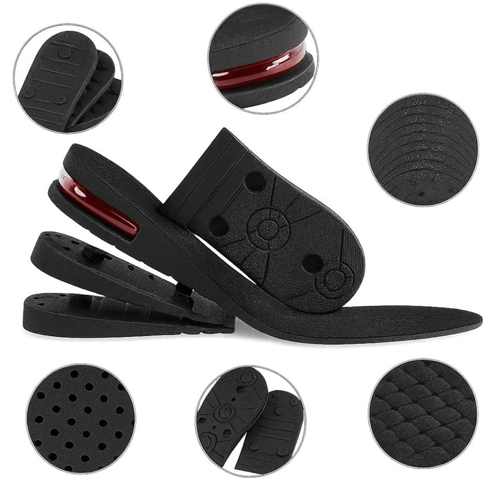 Heelsure | Heel Lift Inserts – Adjustable Height – Breathable Gel Cushioning – Discreet Comfort for Work, Sports, or Everyday Wear Stornfield