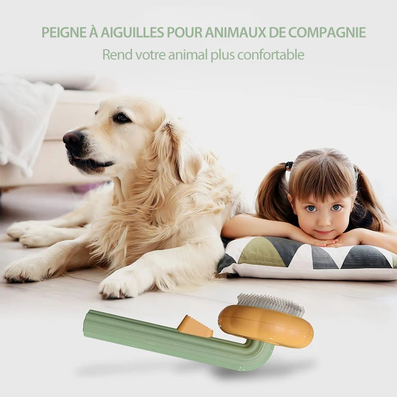 Pumpkin Comb Brush for Pets | Stornfield