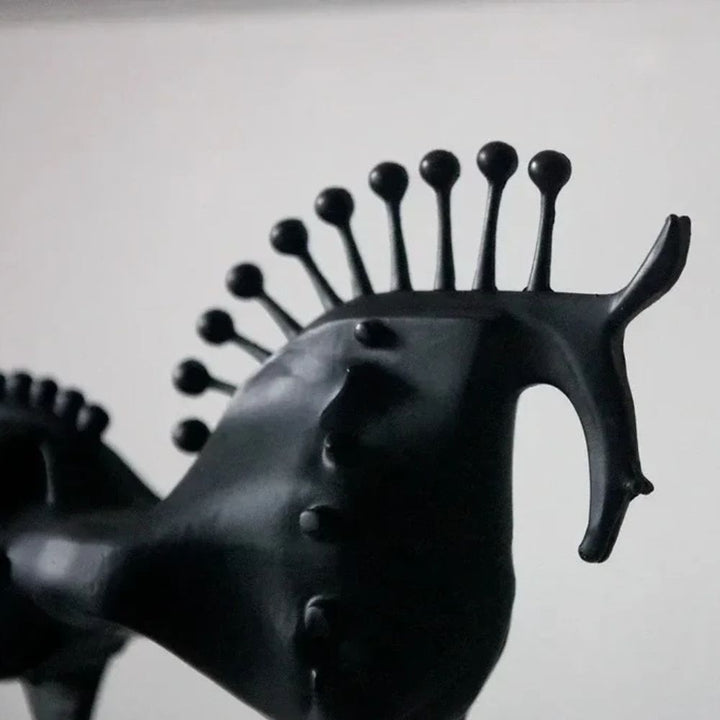 Abstract Metal Horse Sculpture | Stornfield