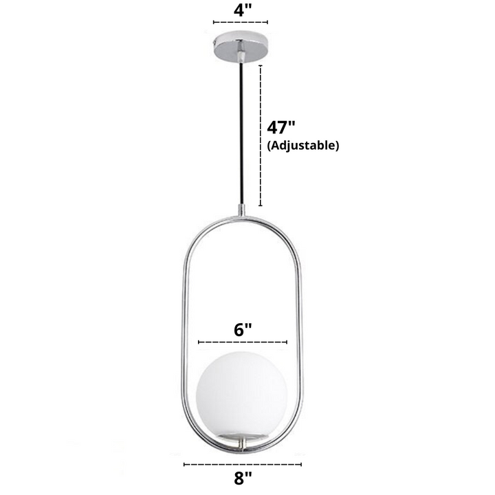 Nordic Glass Pendant Lamps | Stornfield