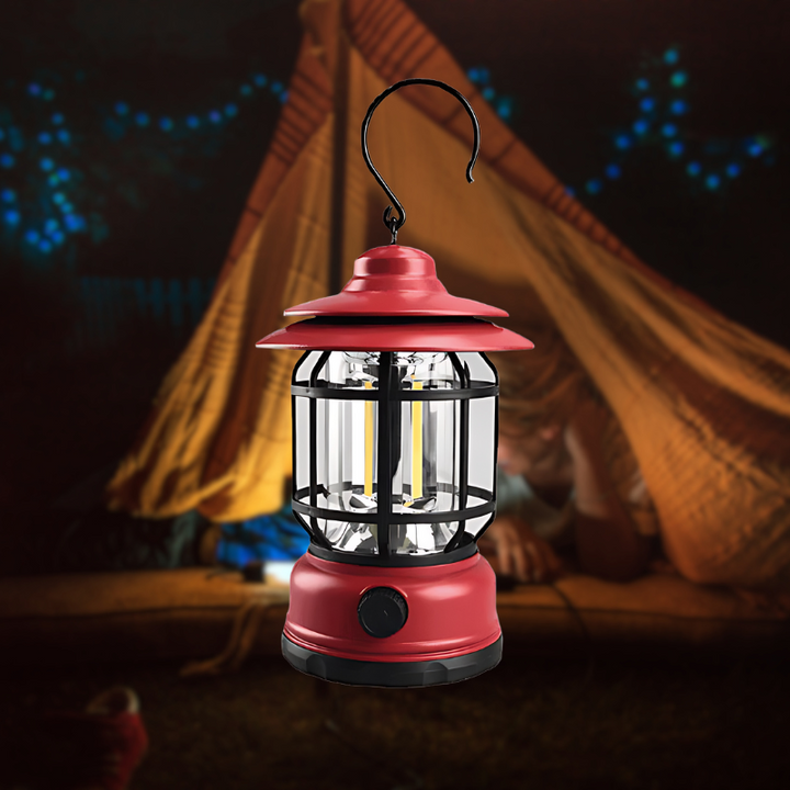 Retro-Style Smart Portable Lamp for Indoor & Outdoor Use Charm | Stornfield