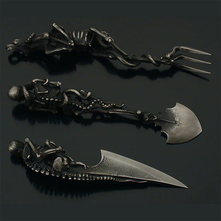 Halloween Gift Skeletal Cutlery Sets | Stornfield