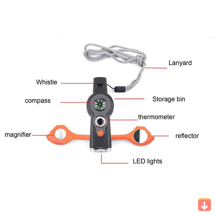 Mini Hiking Survival Multifunctional Tool | Stornfield
