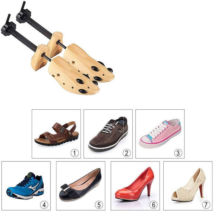 Adjustable Luxury Shoe Stretcher – Wooden Comfort Fitting Aid | Stornfield