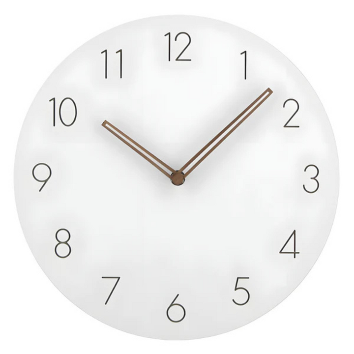 Large Wooden Wall Clock – Minimalist Design with Silent Movement | Stornfield