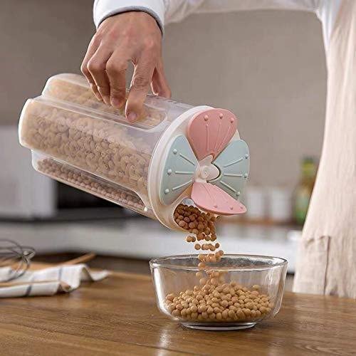 4 Grid Food Cereal Container Jar 2500ml Stornfield