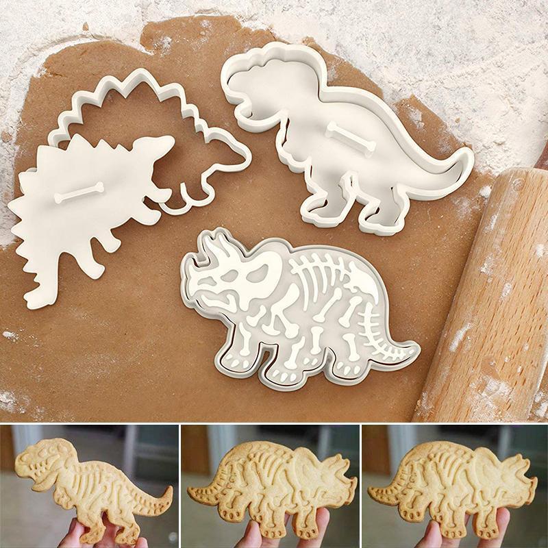 Dinosaur Cookie Molds (3-piece set) | Stornfield