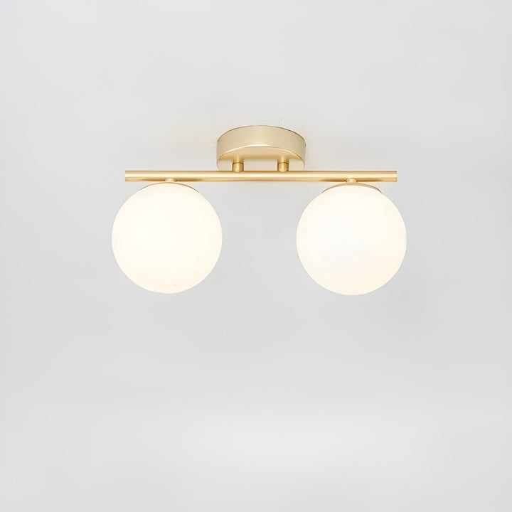 LED ceiling light made of glass – Nordic design | For living & bedroom | Stornfield