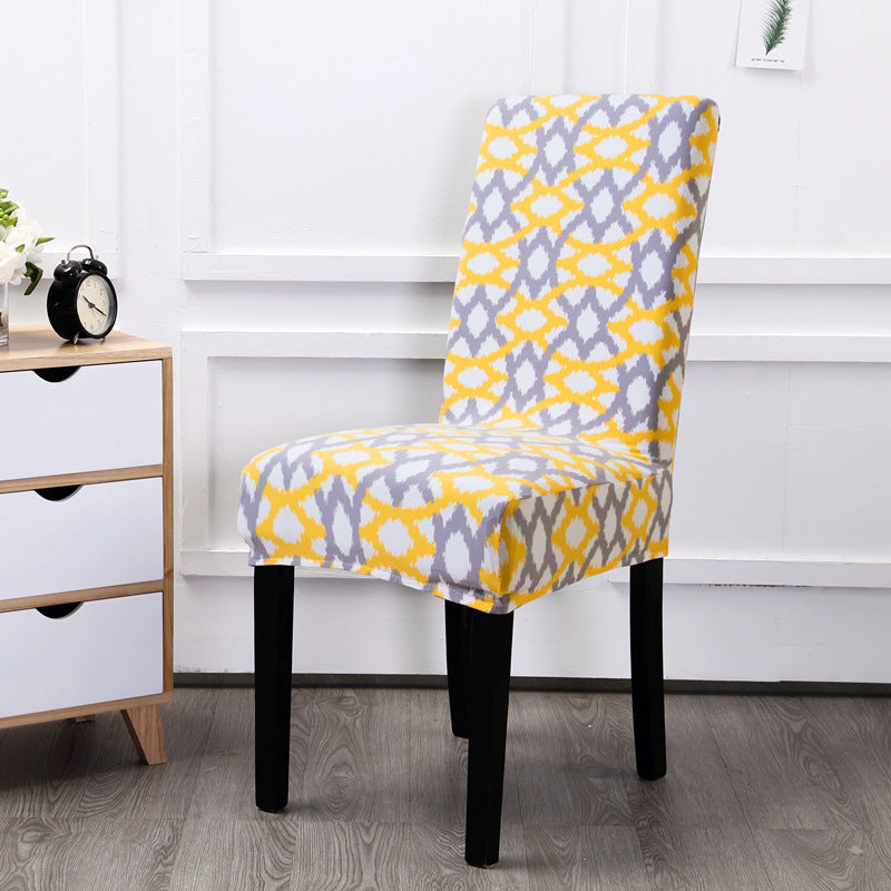 Multicolored spandex chair cover | Stornfield