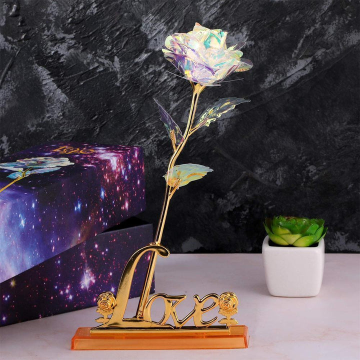 Colorful Galaxy Rose with Love | Stornfield