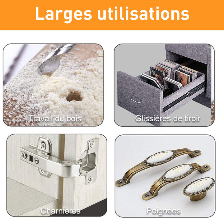 H Automatic Pivot Hinges for Wooden Doors | Stornfield