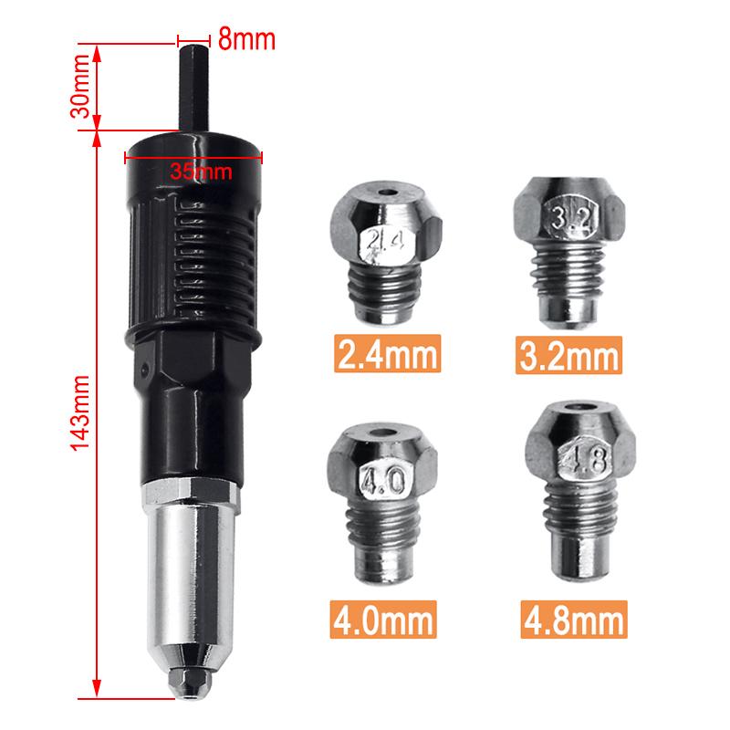 Professional Rivet Pliers Adapter Kit | Stornfield