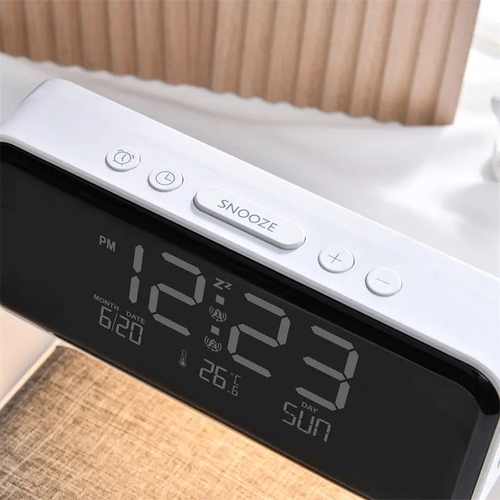 Lamp with clock 3 in 1 | Stornfield