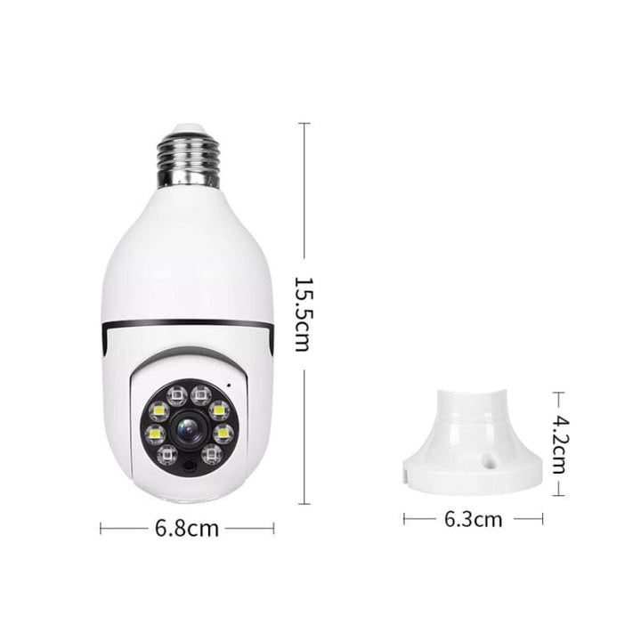 Wireless WiFi Light Bulb Security Camera | Stornfield