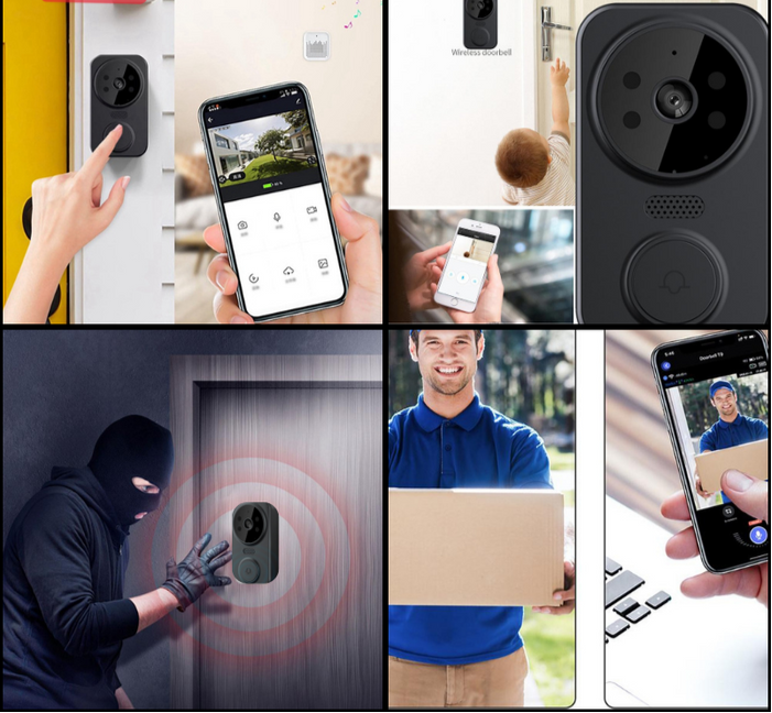 Noctiq Smart Wi-Fi Video Doorbell - HD Camera, Night Vision, Motion Sensor | Stornfield