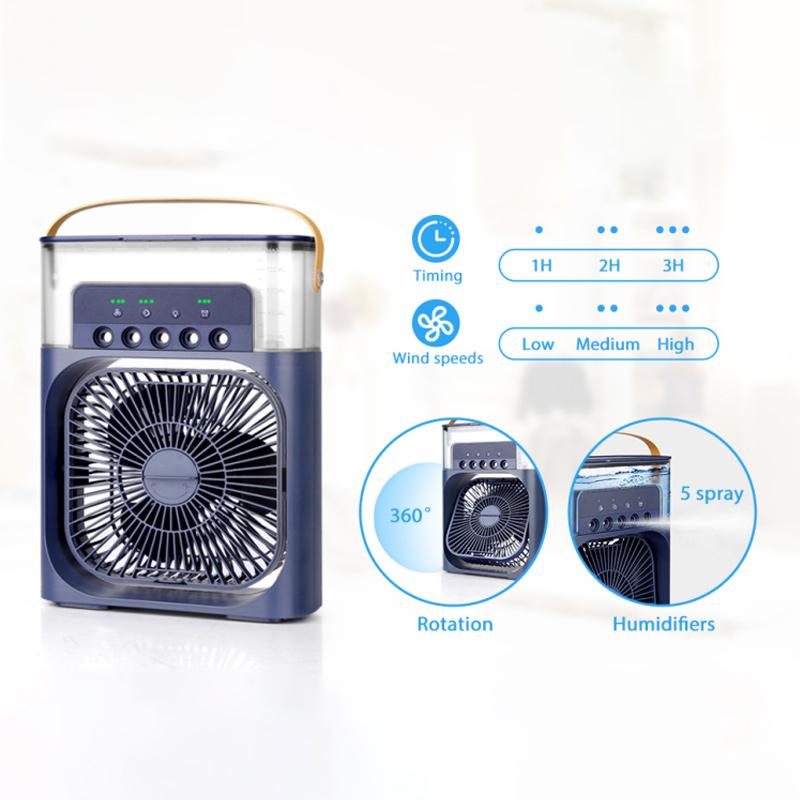 Spray Cooling Fan with Water Can | Stornfield