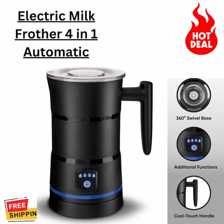Electric milk frother for creamy foam | Stornfield
