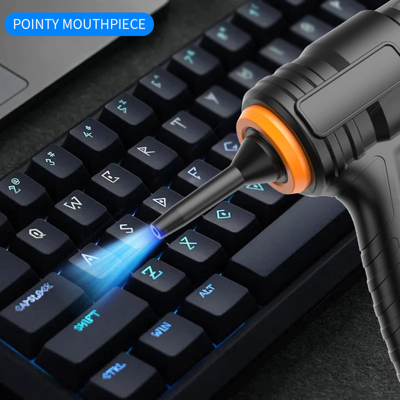 Stornfield | Portable wireless handheld vacuum cleaner, cyclone suction cordless vacuum cleaner, rechargeable vacuum cleaner with strong suction power suitable for cars/offices/homes