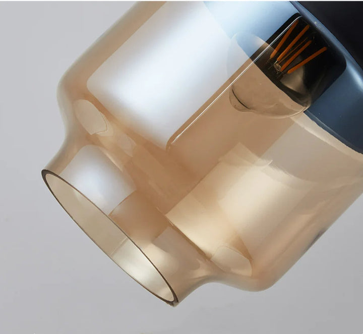 Stornfield | EternaGlow Glass and Wood Pendant Light | Elegant Design for Your Home
