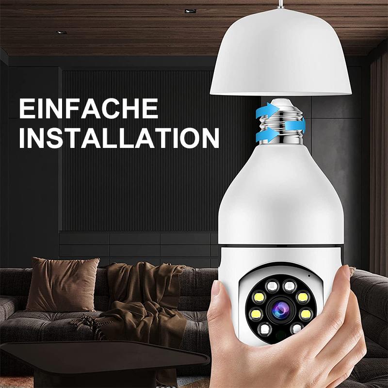 Intelligent wireless WiFi full-color camera with light bulb | Stornfield