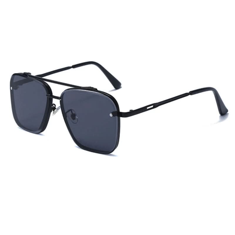 Stornfield | Men’s Gradient Lens Sunglasses with Large Metal Frame