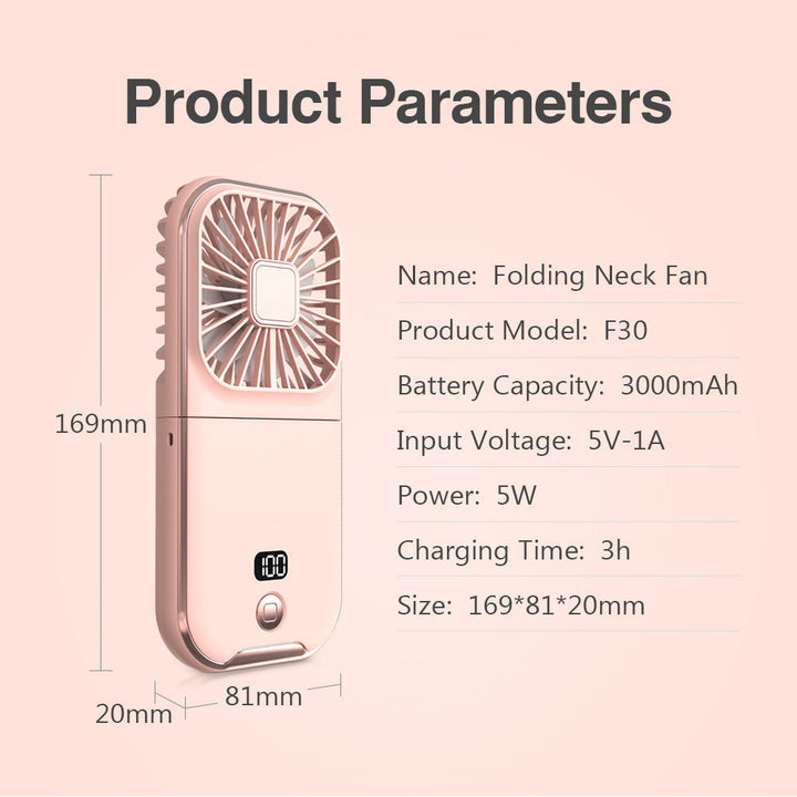 Stornfield | Portable Rechargeable Magic Phone Holder Cooling Fan