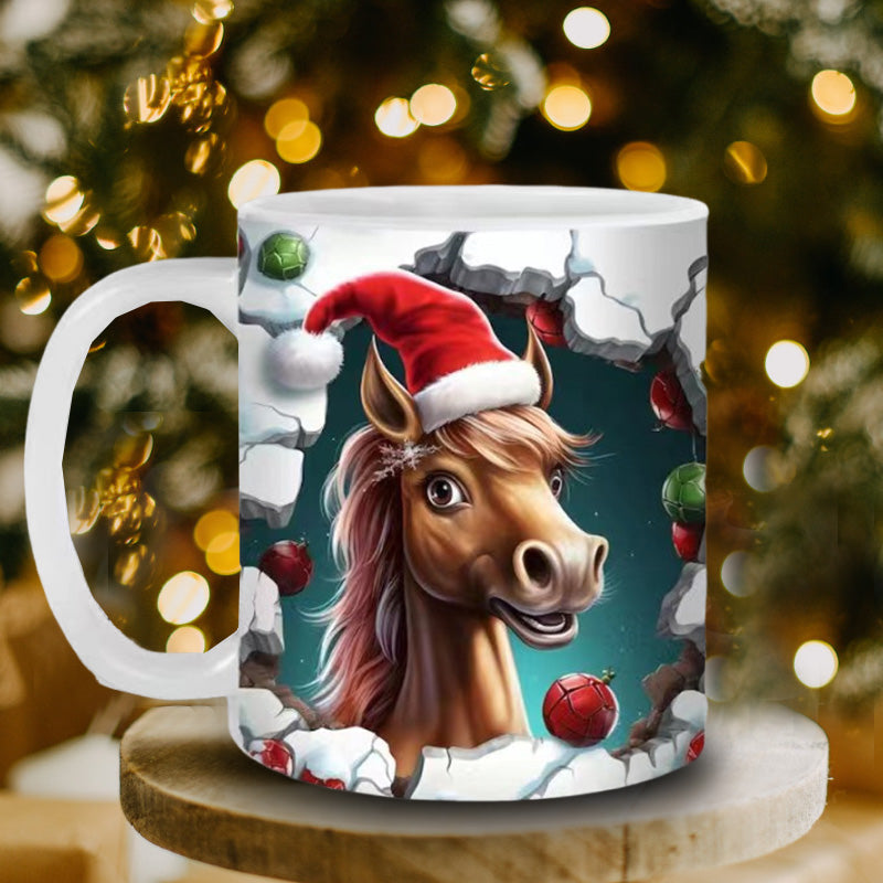 Christmas Animal Pattern Mug | Stornfield