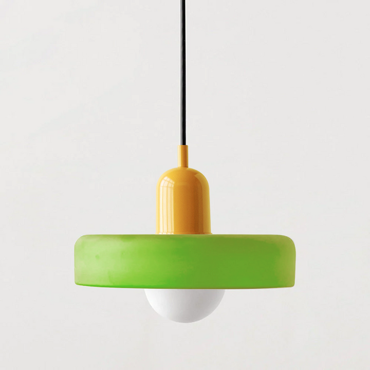 Colorful Bauhaus-Style Pendant Lamp - StiloGlas | Stornfield