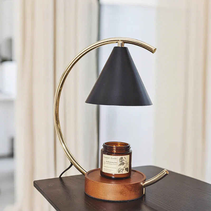 Moon Arc Wax Lamp | Stornfield