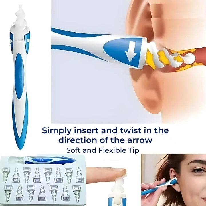 ClearEar | Silicone Earwax Remover – Safe – Non-Invasive – Flexible for Ear Hygiene – Hearing Comfort – Clarity & Itch Relief Stornfield