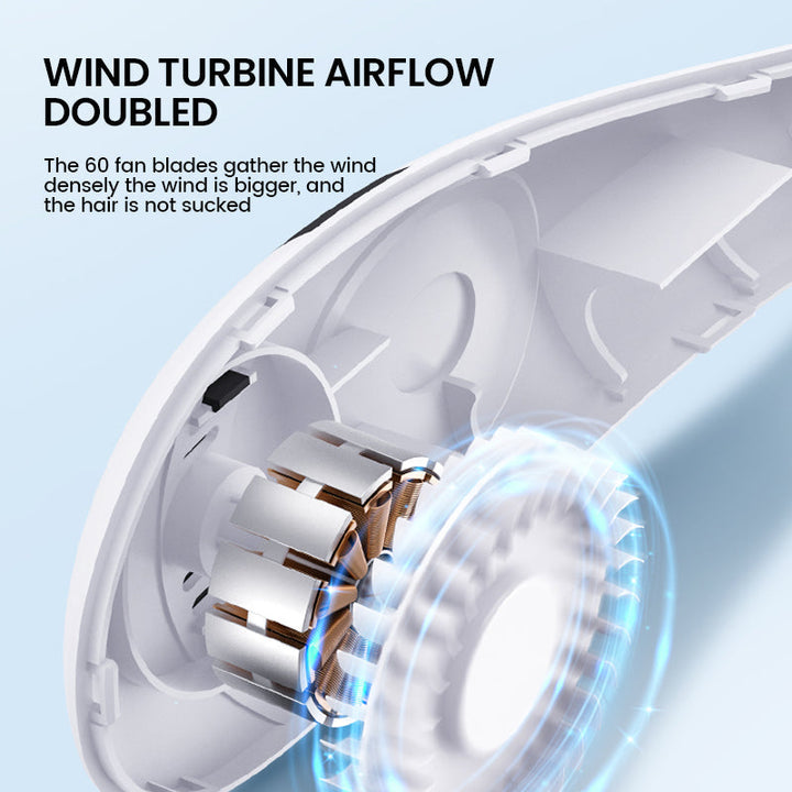 Rechargeable Bladeless Portable Neck Fan | Stornfield