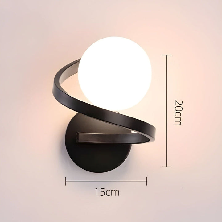 Spiral LED Modern Design Wall Sconce Stornfield
