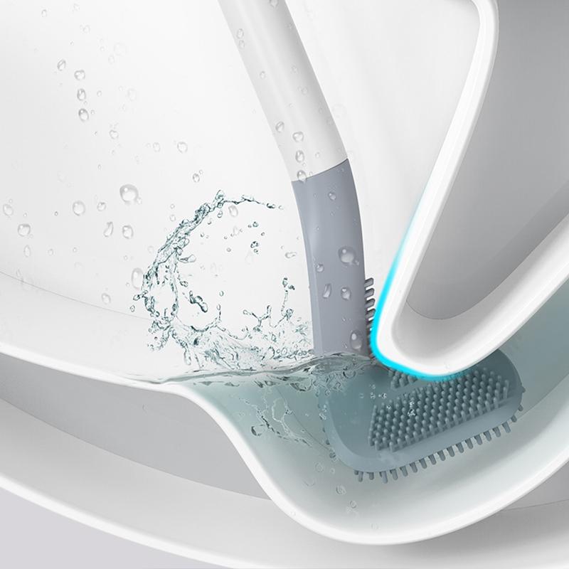 Stornfield | Flexible Long Handle Silicone Toilet Brush