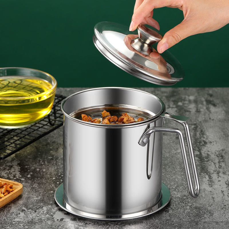 Stainless Steel Oil Filter Pot | Stornfield