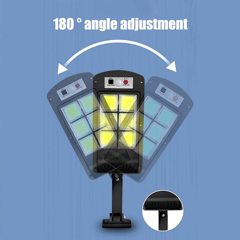 Stornfield | 200W Outdoor Solar LED Lamp with Remote Control, Motion Sensor, and Dusk Sensor