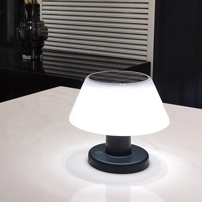 Solar-Powered Table Lamp - Solara | Stornfield
