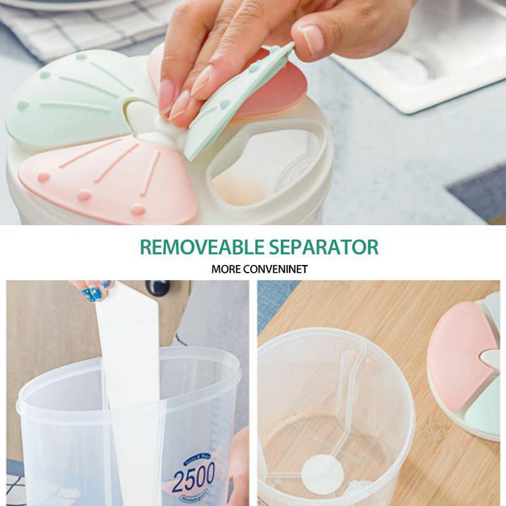 Boîte de conservation alimentaire transparente scellée | Stornfield
