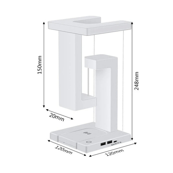 Stornfield | Wireless Charger - GlowCharge - Fast Charging - Magical Room Ambiance
