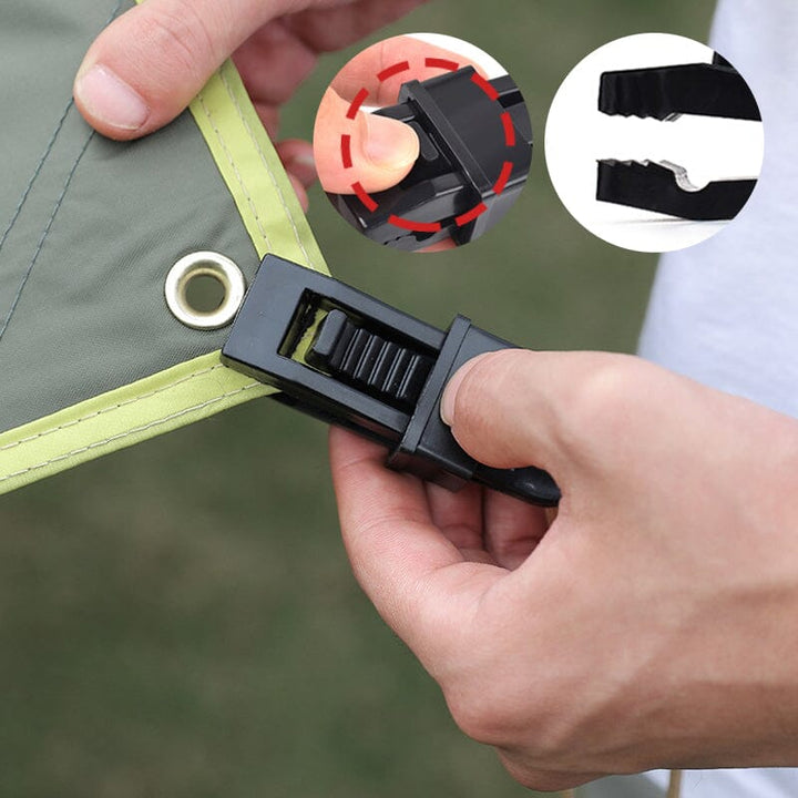 Adjustable Heavy Duty Lock Grip for Tarp & Shade Cloth | Stornfield
