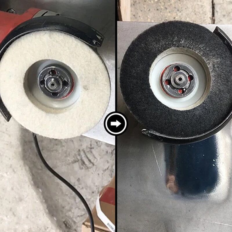Wool Polishing Wheel Disc | Stornfield