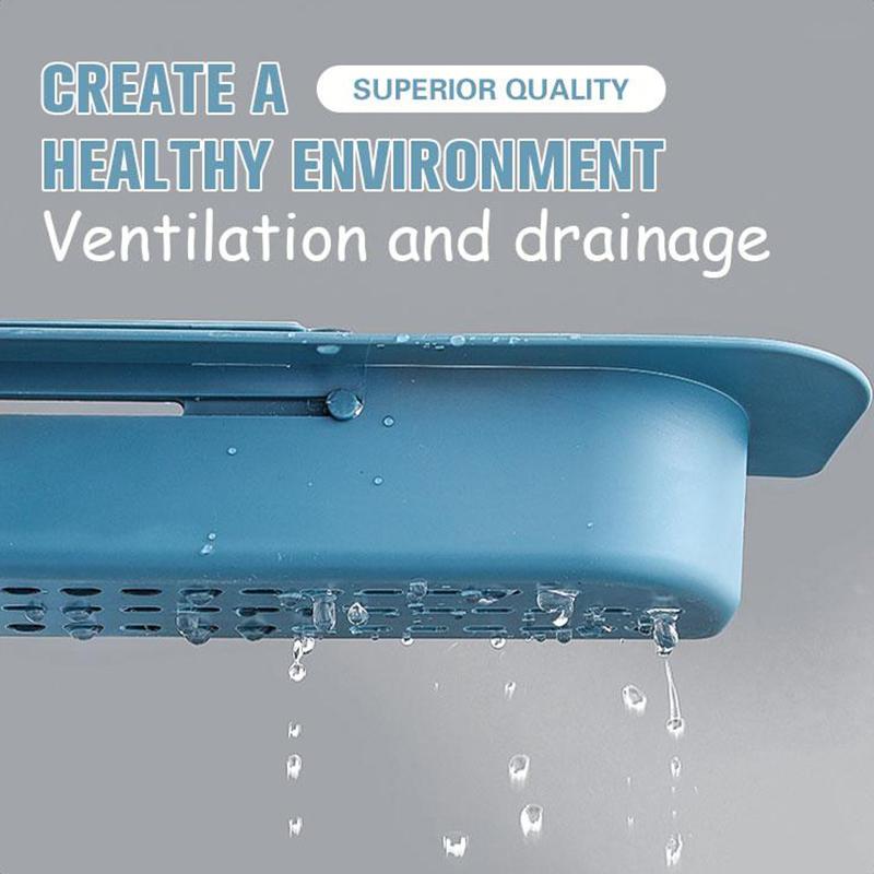 Telescopic sink storage rack | Stornfield