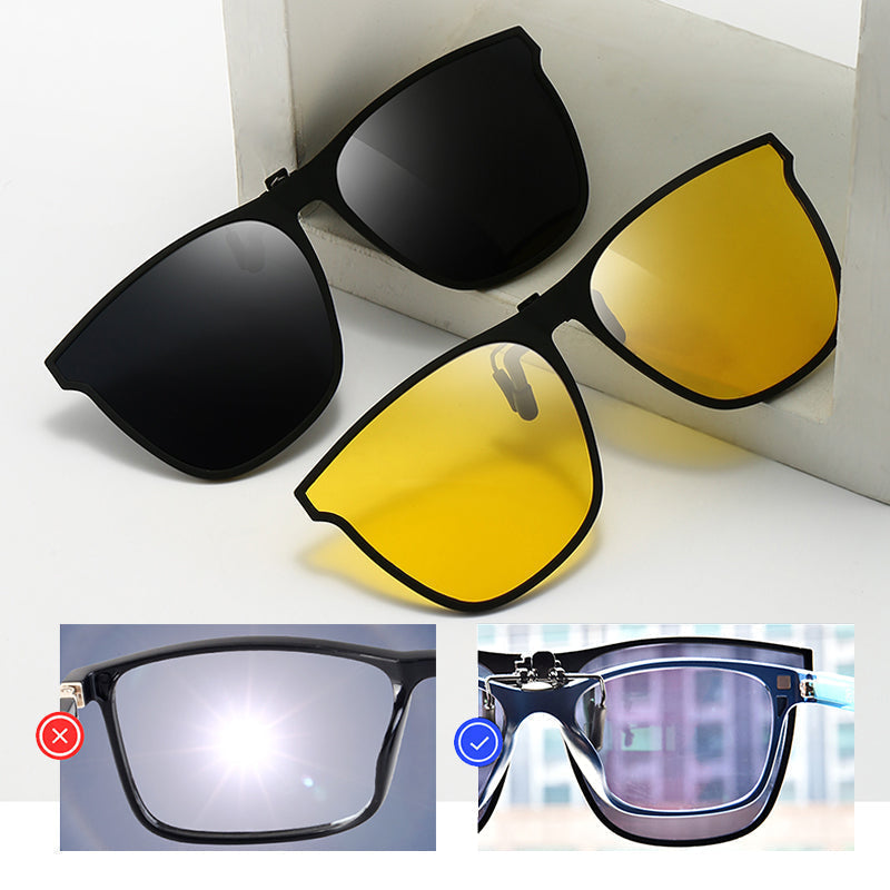 Stornfield | New Foldable Clip-on Polarized Sunglasses
