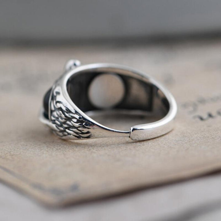 Owl Ring Demon Eye Adjustable | Stornfield