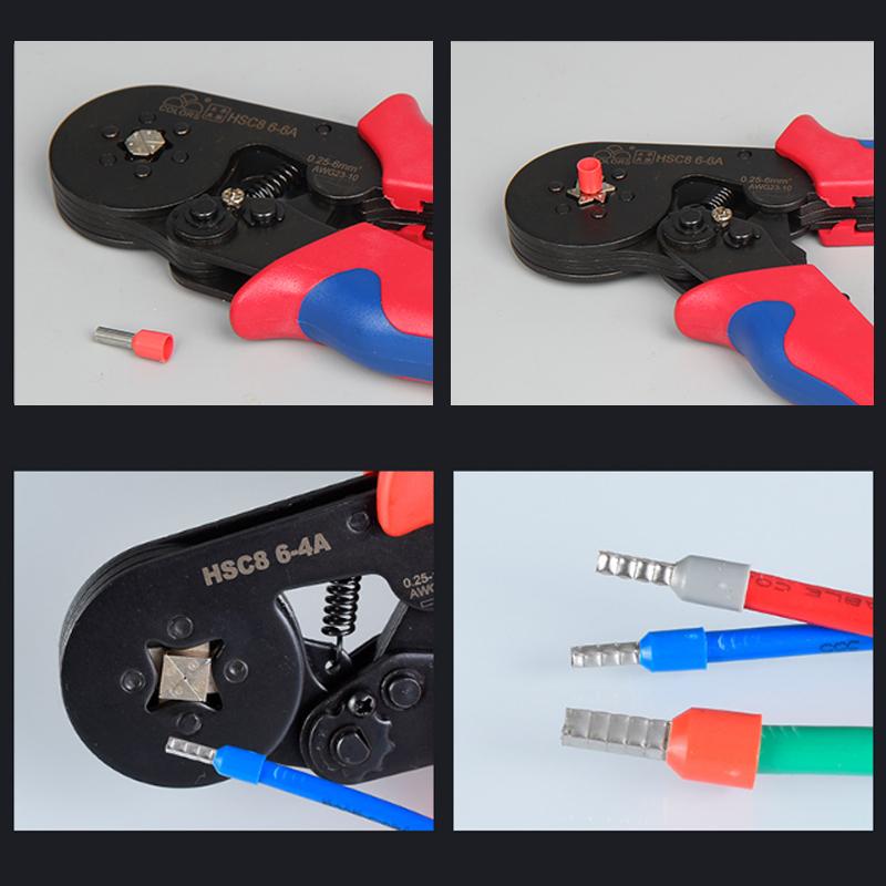 End sleeves crimping tool set with cable lugs | Stornfield