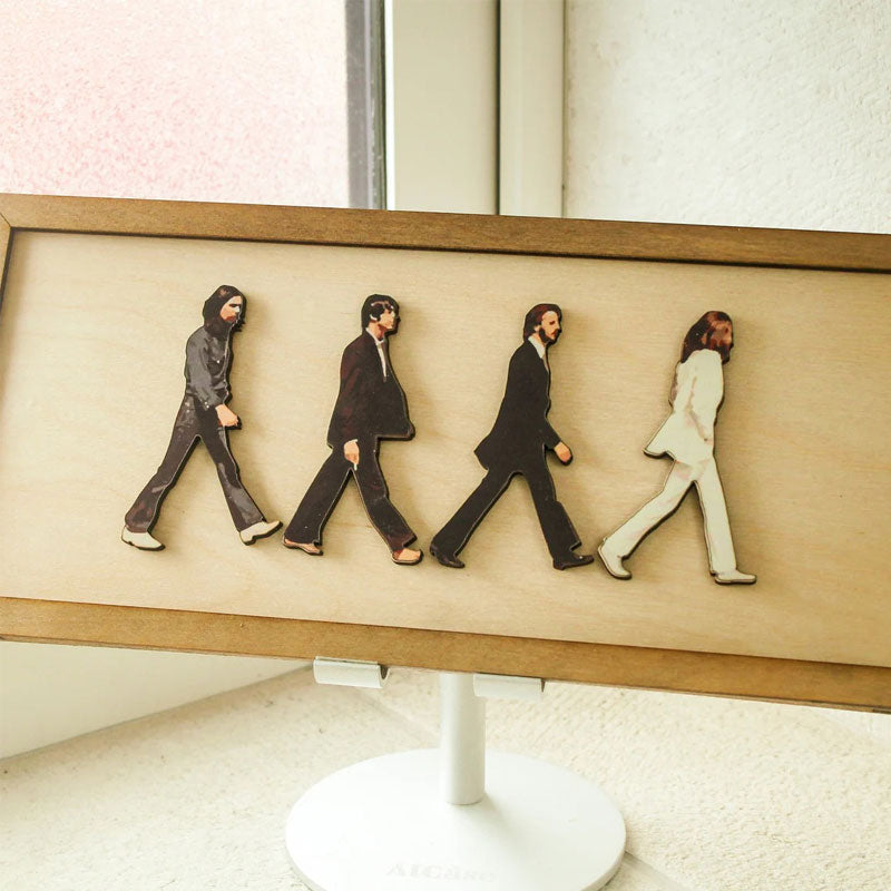 Stornfield | The Beatles framed Abbey Road portrait