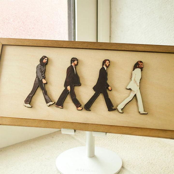 Stornfield | The Beatles framed Abbey Road portrait